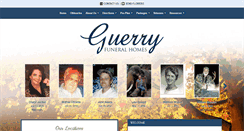 Desktop Screenshot of guerryfuneralhome.net